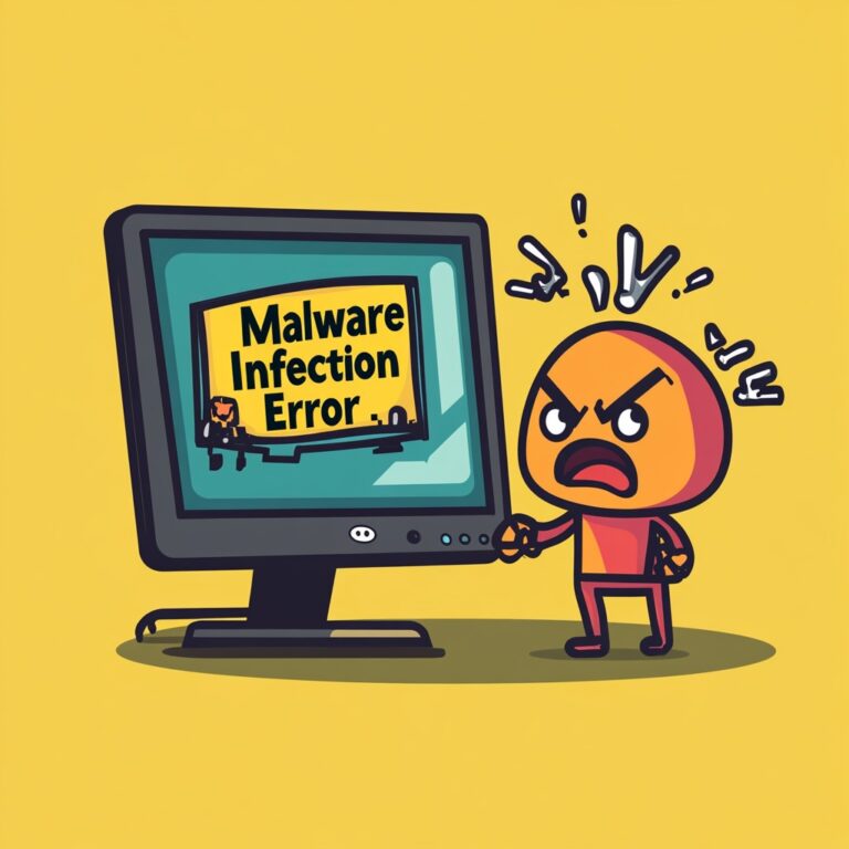 Malware Infection Error