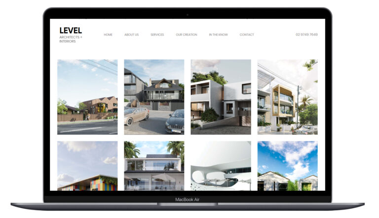 architecture firms websites redesign